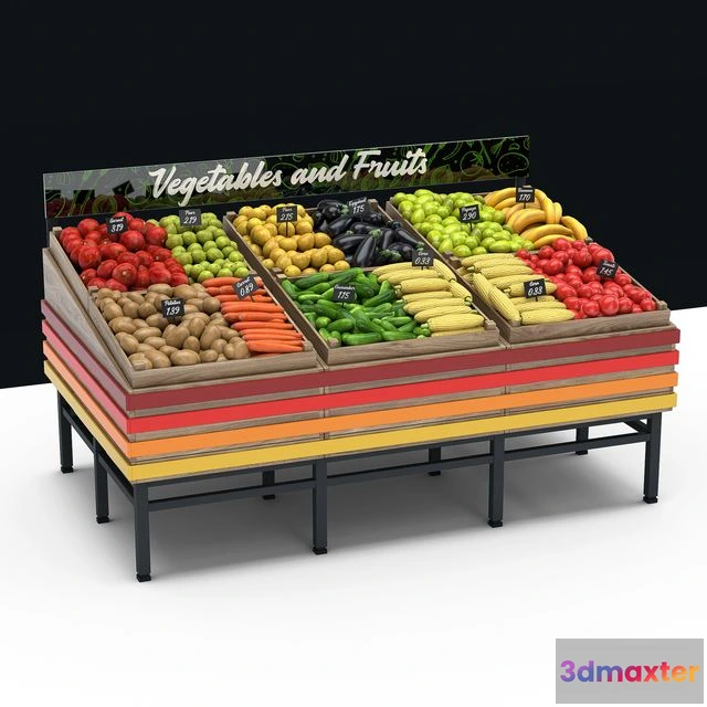 1541121 - Vegetable Breakdown 2 3D Max