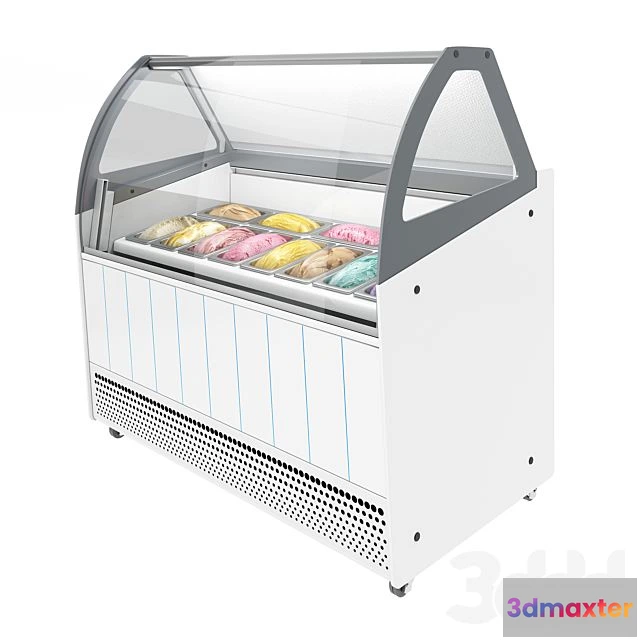 1557385 - Ice cream display ISA BERMUDA View 3D Max