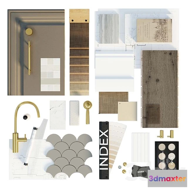 1560695 - Moodboard 1 3D Max