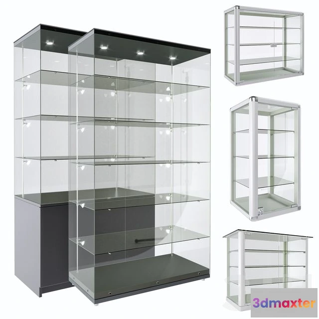 1567912 - Glass shelves 3D Max