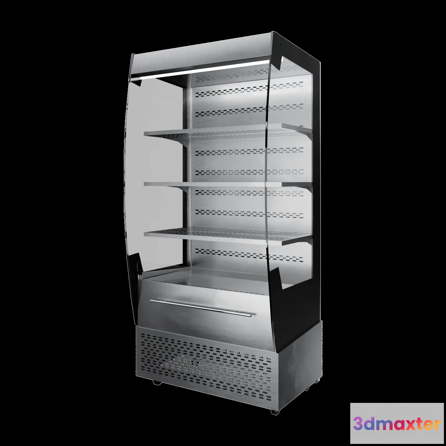 1666634 - FINIST - Floor-standing refrigerated display case FRESH F3 3D Max