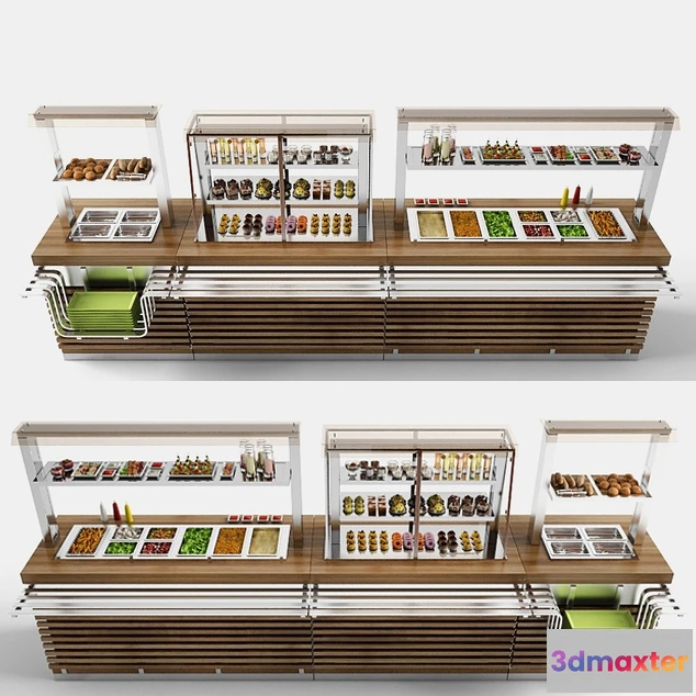 1666664 - other-models - Regata food distribution line 3D Max