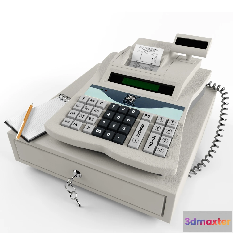 1666688 - other-models - Checkout Counter 3D Max