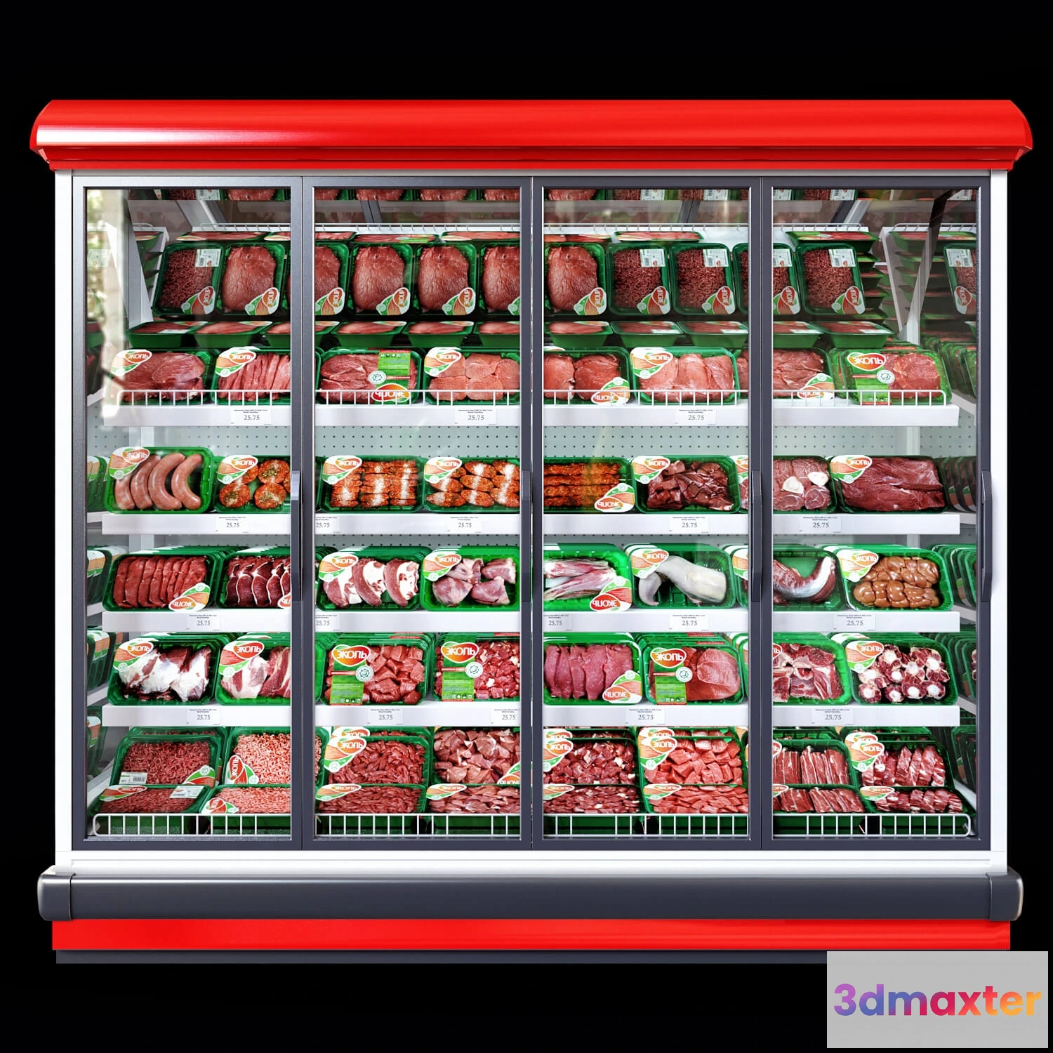 1666698 - other-models - Refrigerated showcase Bonnetneve Proxima 3D Max
