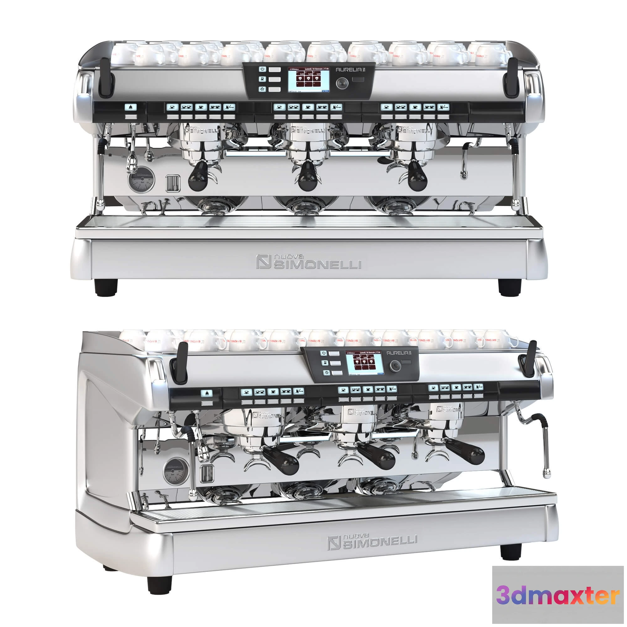 1666704 - other-models - Nuova Simonelli Aurelia II Digit (2gr  3gr 4gr) 3D Max