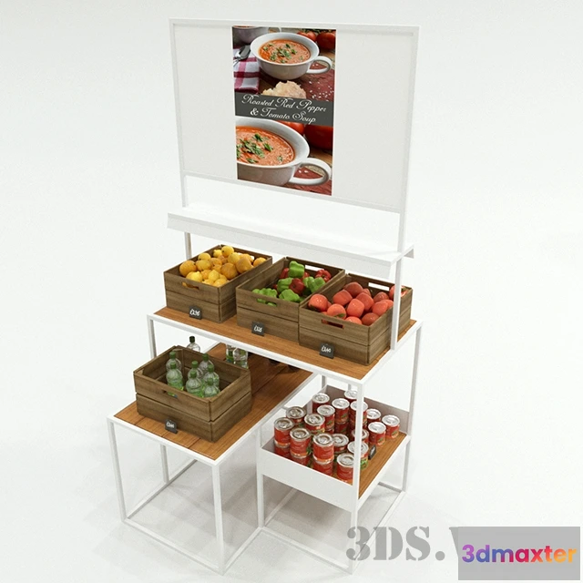 1666758 - other-models - Set for making tomato soup 3D Max