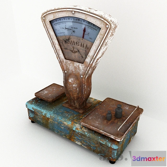 1666776 - other-models - Old scales Tyumen 3D Max