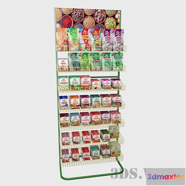 1666794 - other-models - Seasoning rack 3D Max