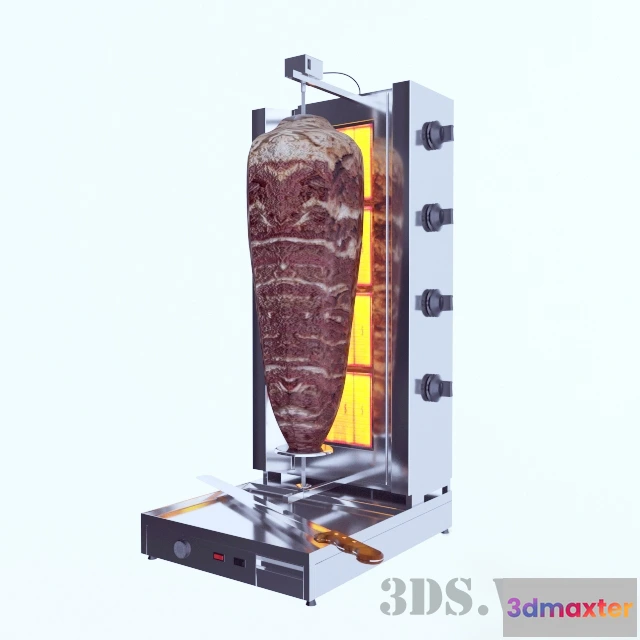 1666798 - other-models - Doner shawarma machine 3D Max