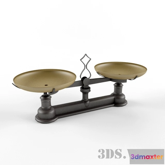 1666800 - other-models - Weights scales 3D Max