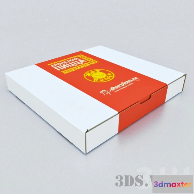 1666808 - other-models - Pizza box 3D Max