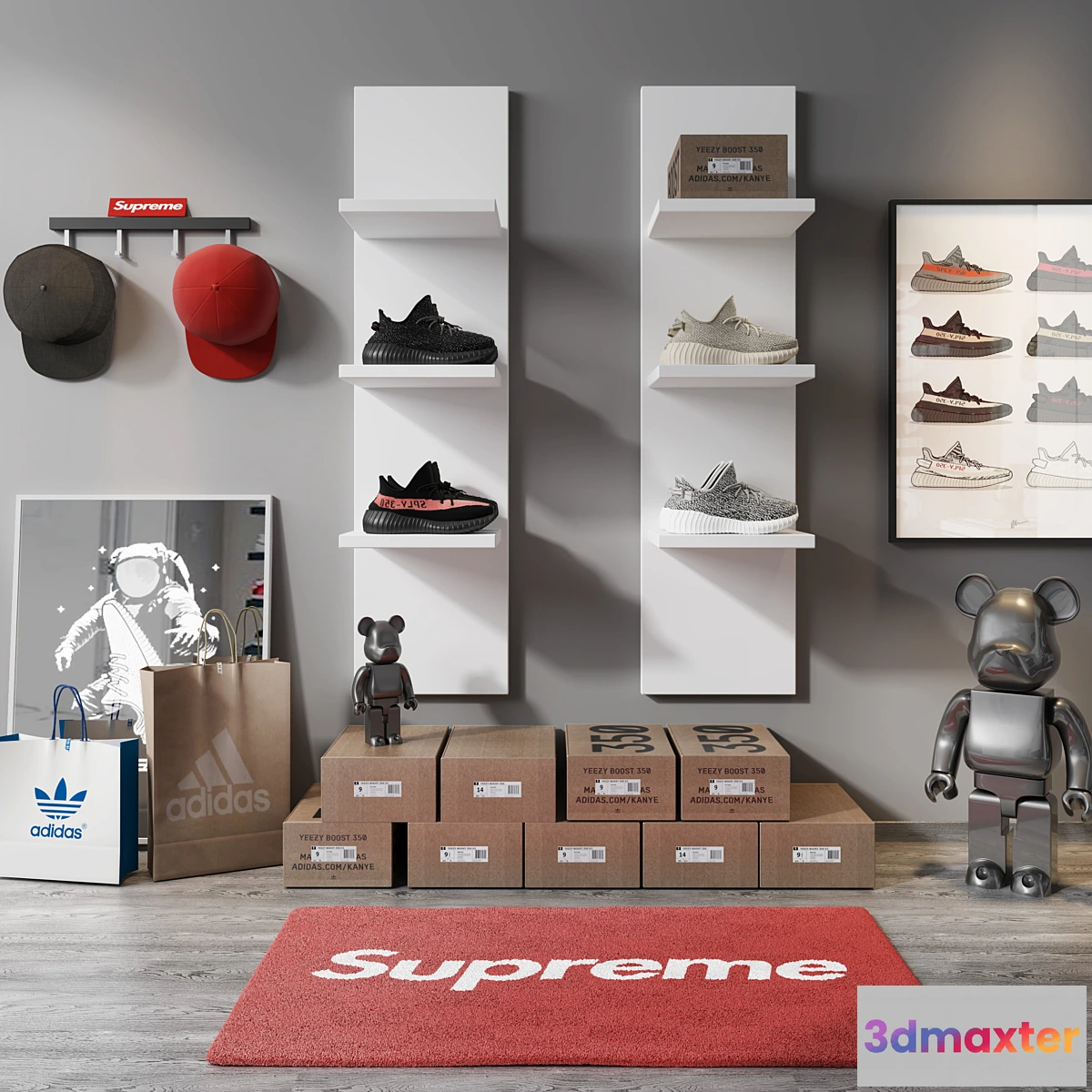 590832 - sneaker adidas set