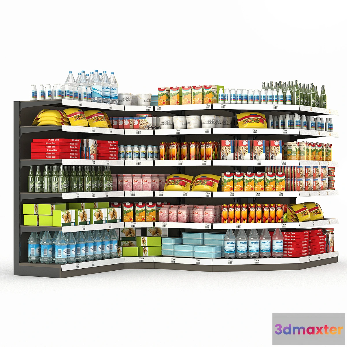 657887 - Racks for the store with filling.