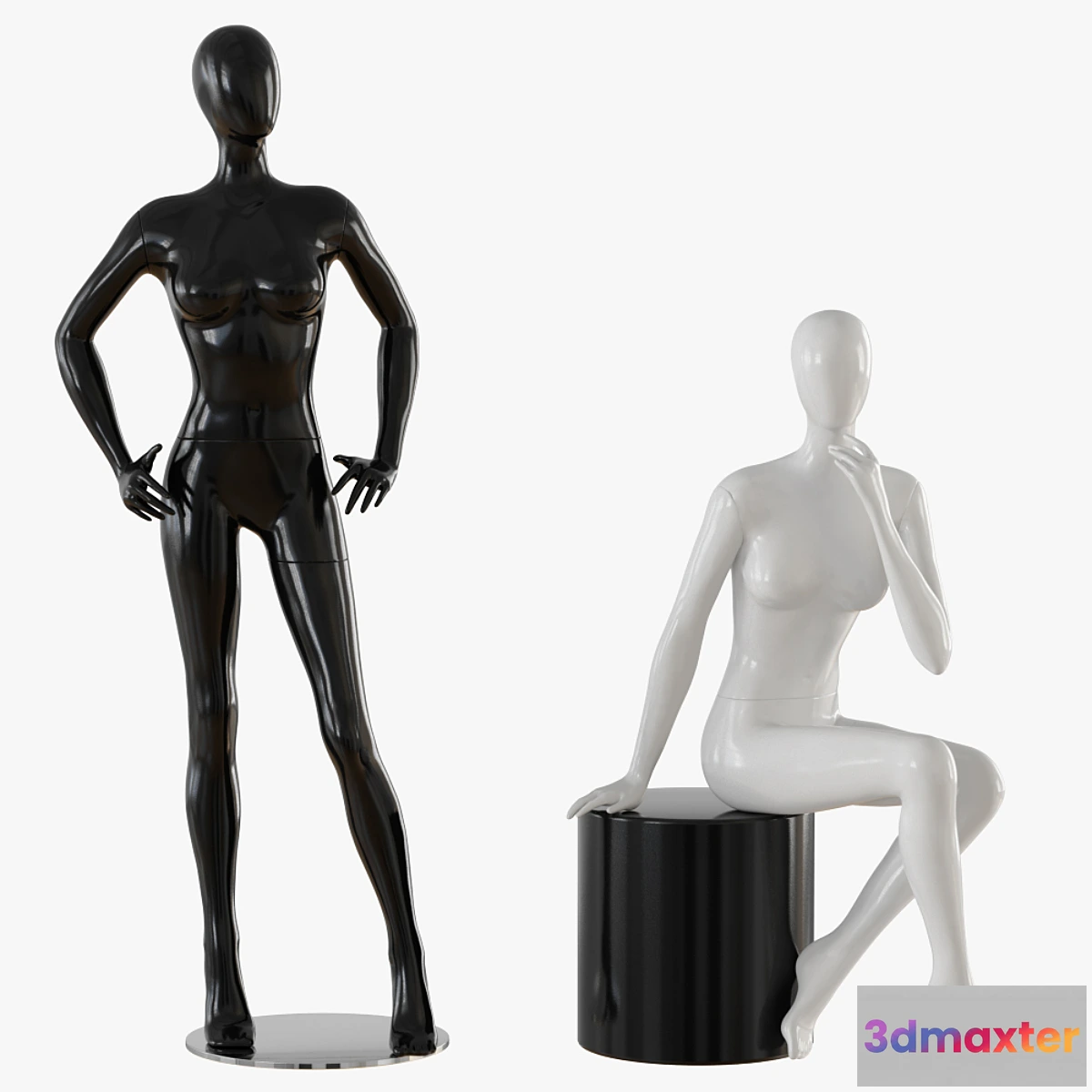 660947 - Abstract female mannequin - No.2
