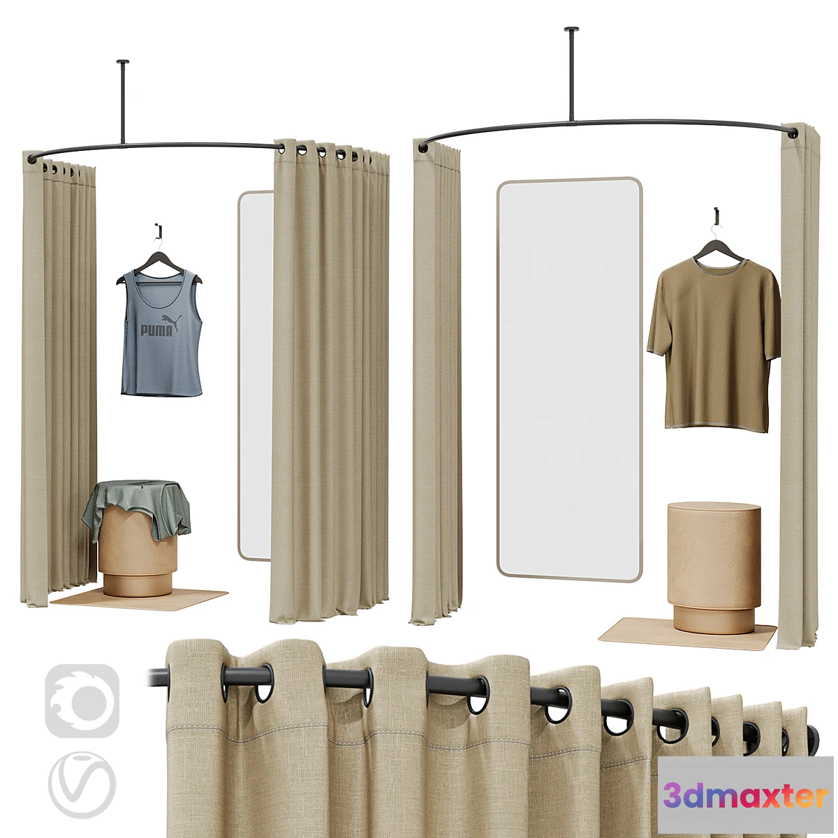 682698 - Dressing room (3 options) - No.2