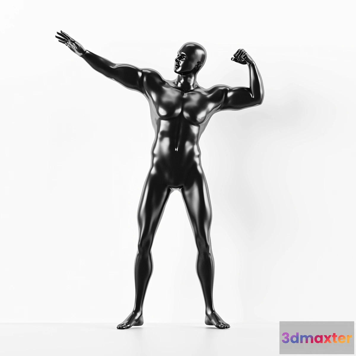 706810 - Man Muscle Pose Mannequin - No.2