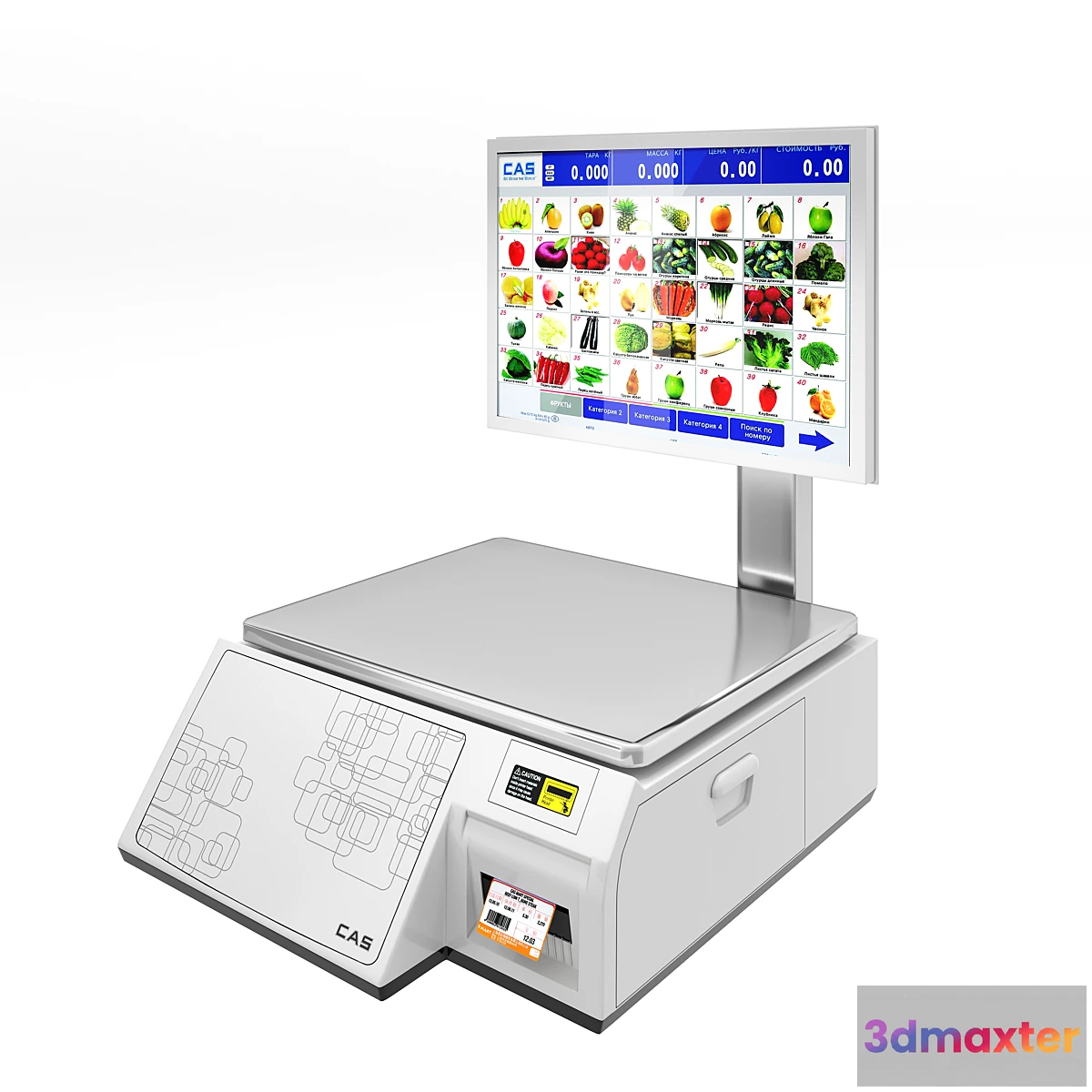 755231 - Commercial scales CAS with touch screen - No.2