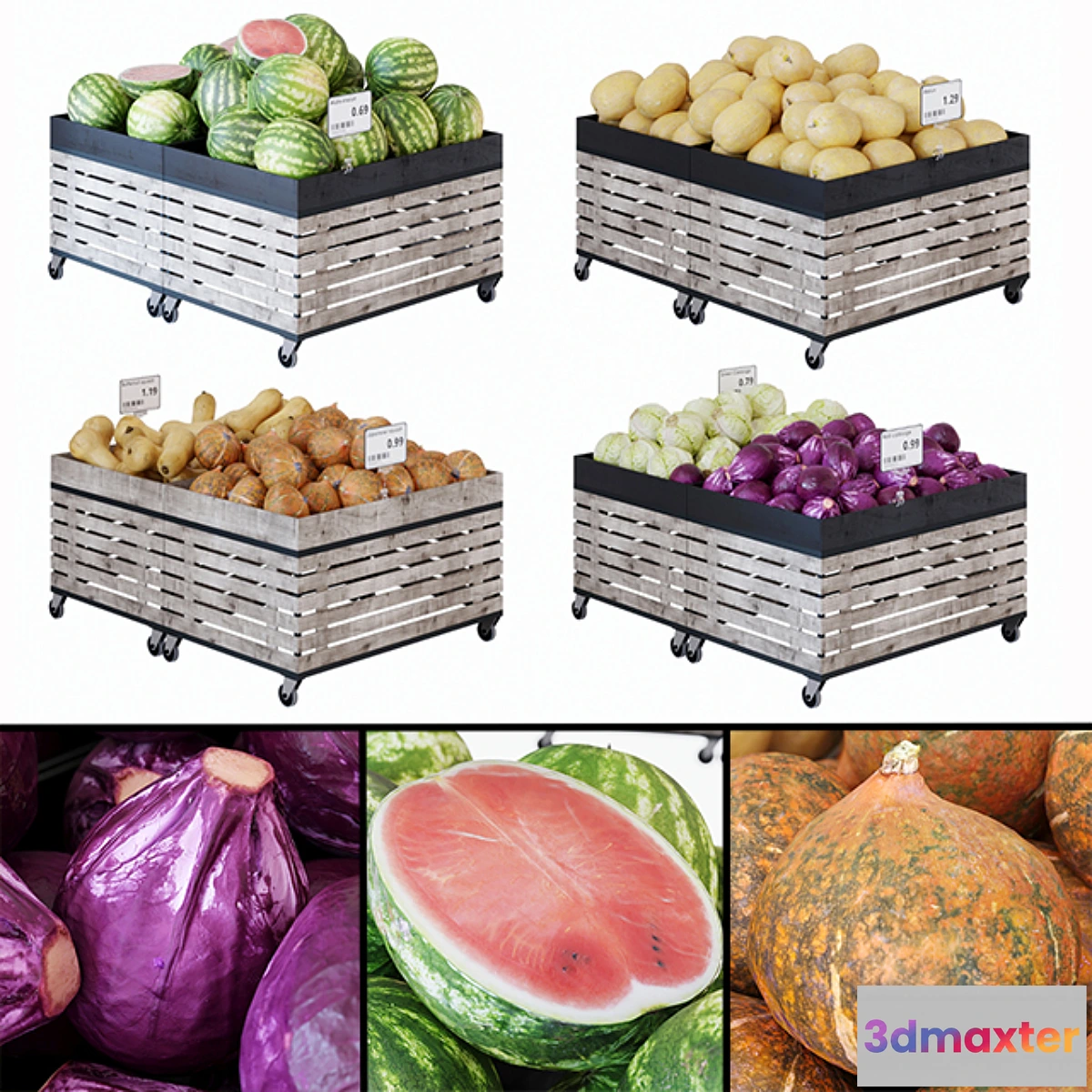 755299 - Racks for vegetables _ fruits
