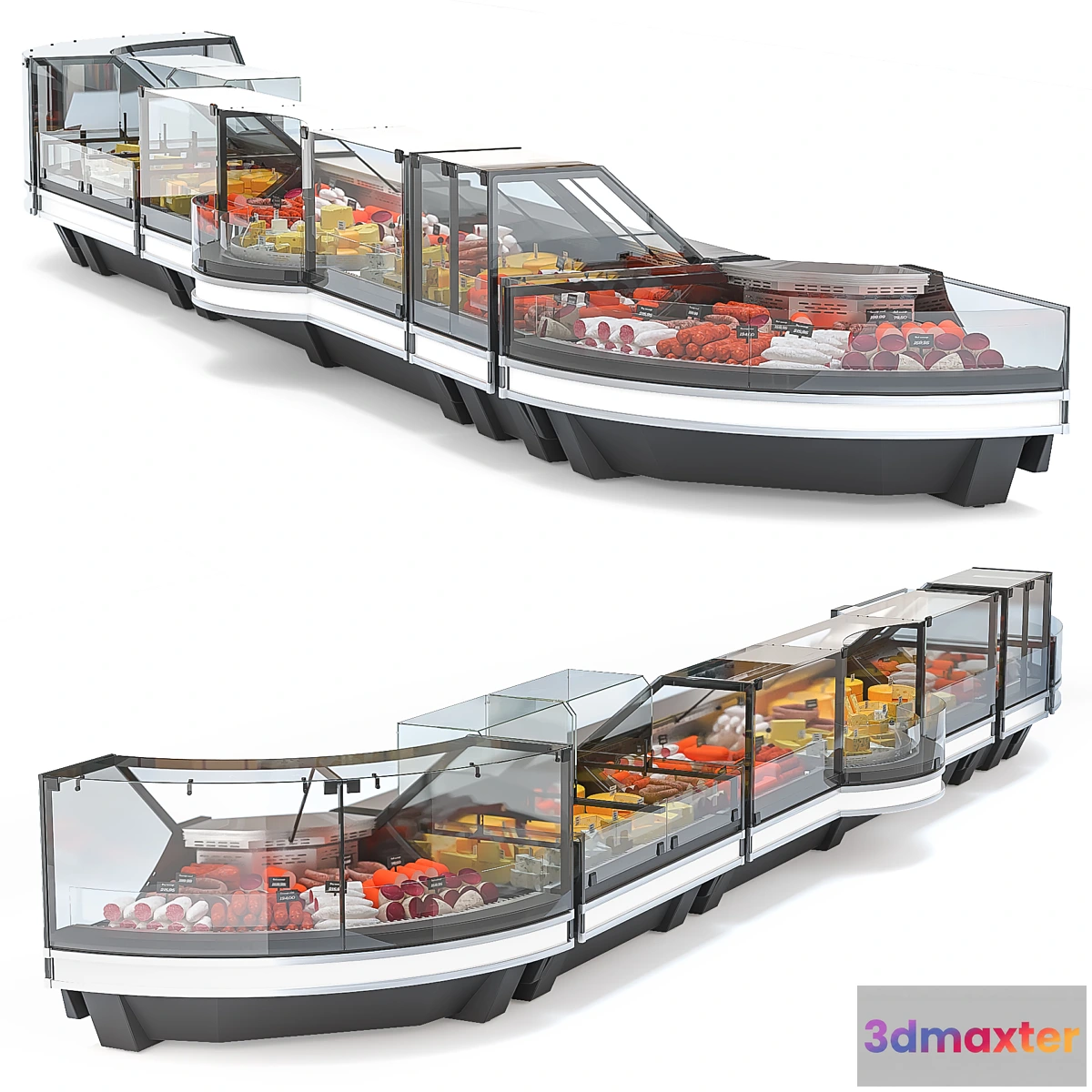 755401 - Set of showcases for grocery store - No.2