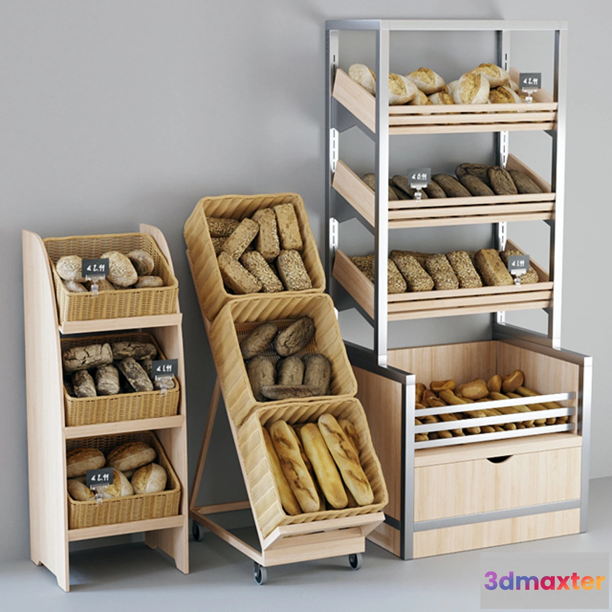 788484 - Shelvings with bread - No.2