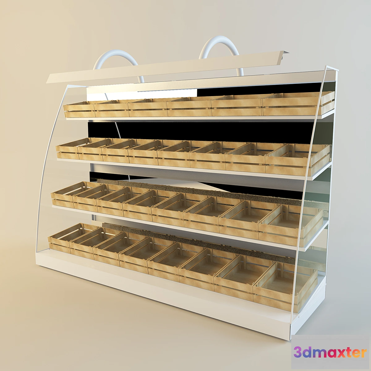 803894 - Refrigerated slide under vegetables