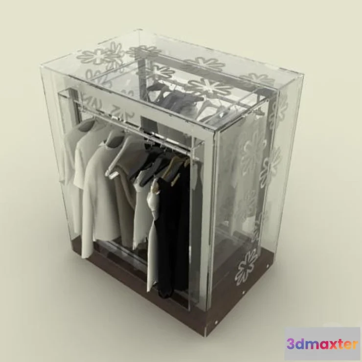 803972 - Showcase for clothes