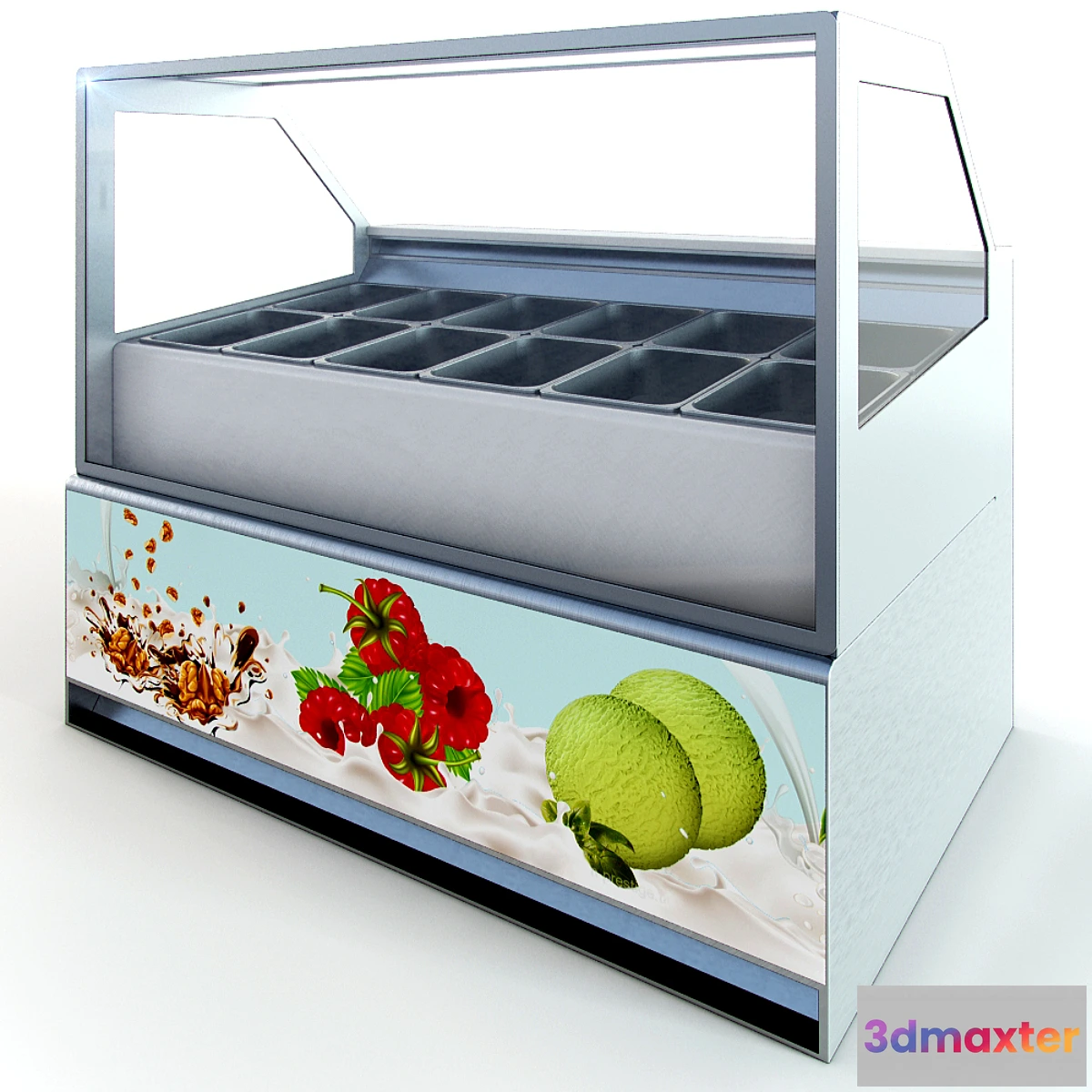 809962 - Showcase for ice cream Limosa