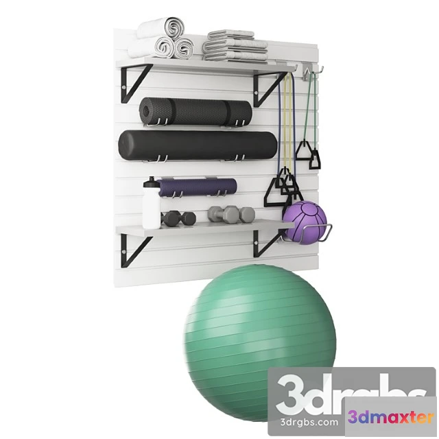 1006700 - Home Fitness Set White