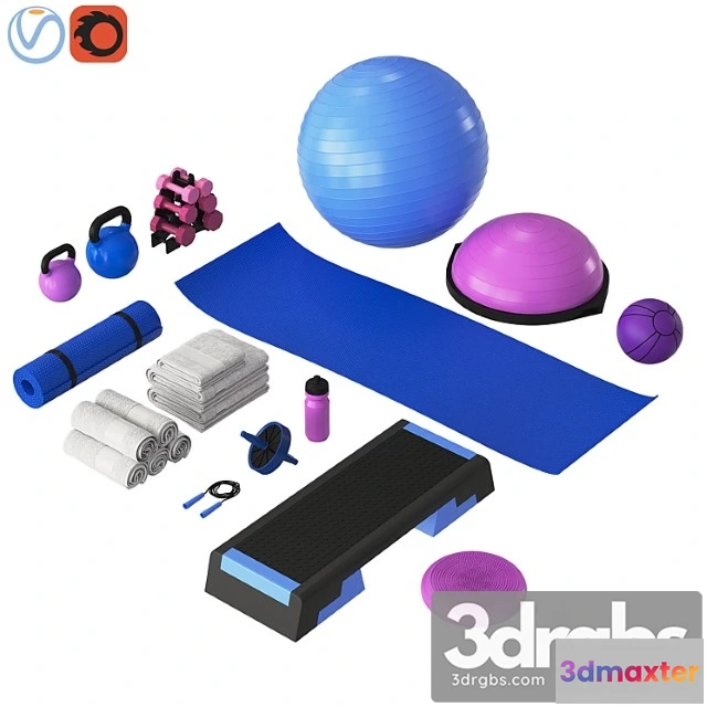 1006702 - Home fitness set