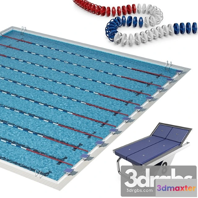 1006772 - Olympic-size competition swimming pool