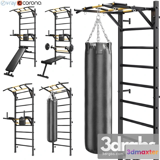 1006846 - Set of Wall Bars Record