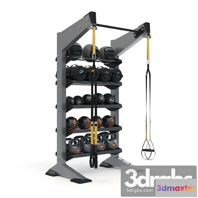 1006948 - Torque fitness - x-create 1-module storage wall