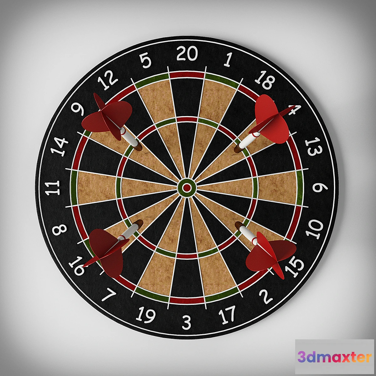 1268666 - Darts 3D Max