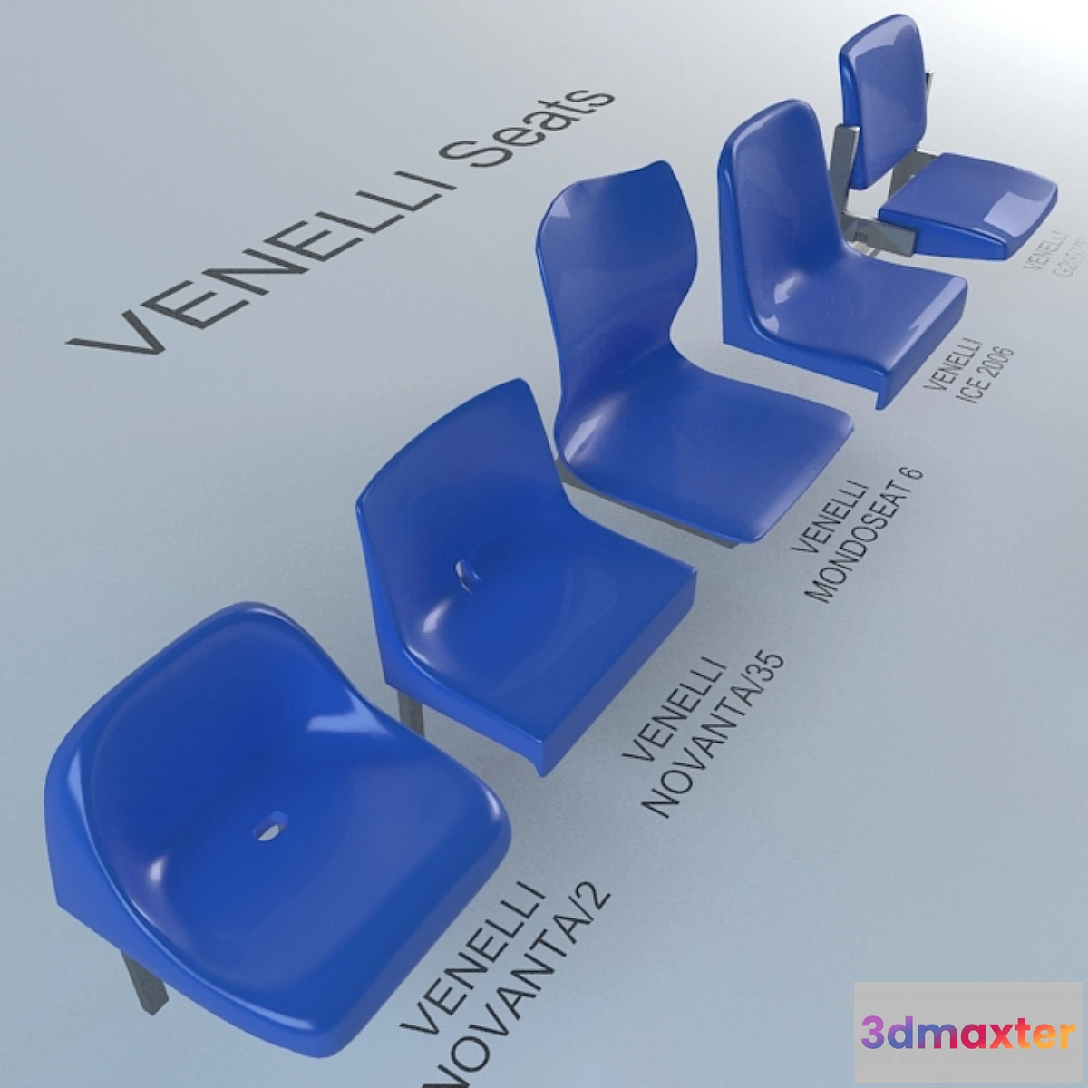 1272001 - racing seats VENELLI 3D Max