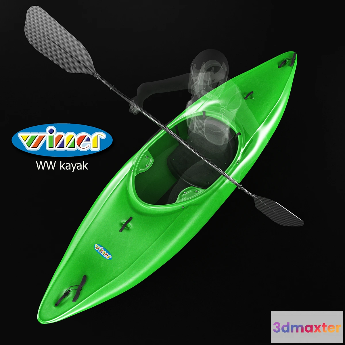 1284360 - Kayak WINNER Storm 3D Max