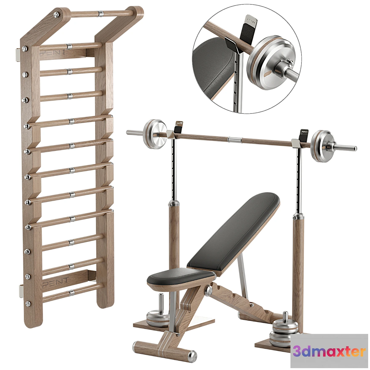 1295010 - GYM set 01 3D Max