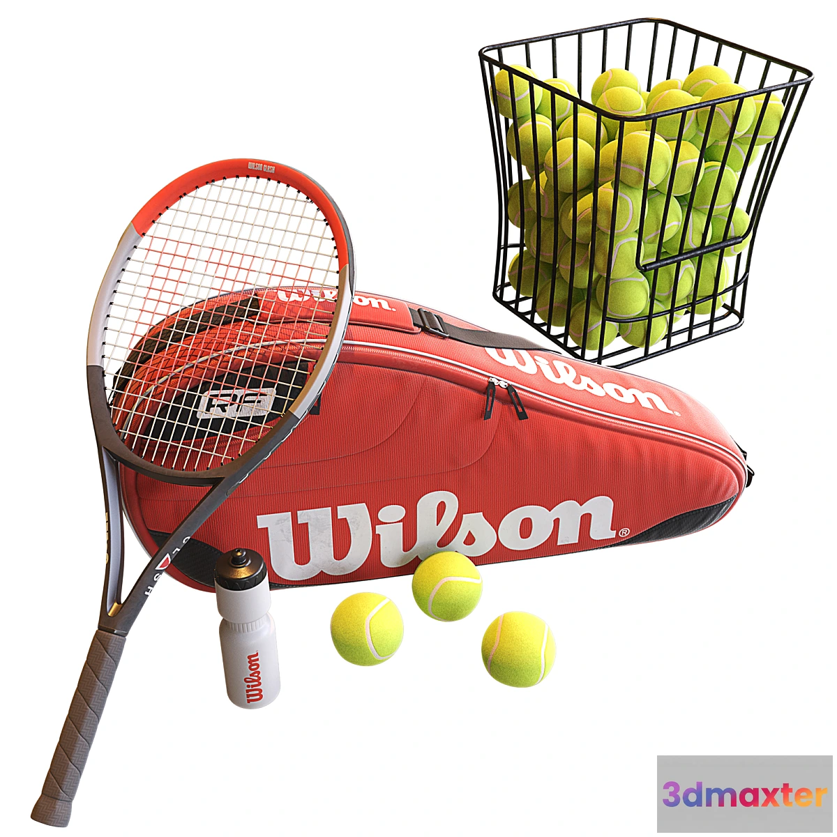 1295651 - Tennis set 3D Max