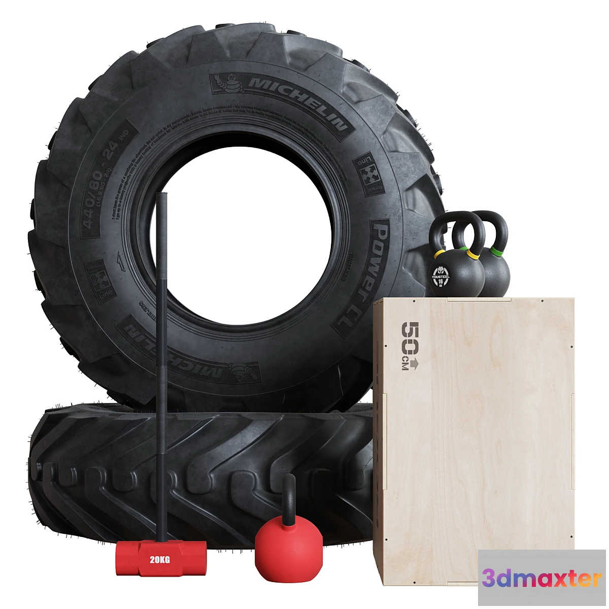 1296794 - Explosive Training Set for Fighters 3D Max