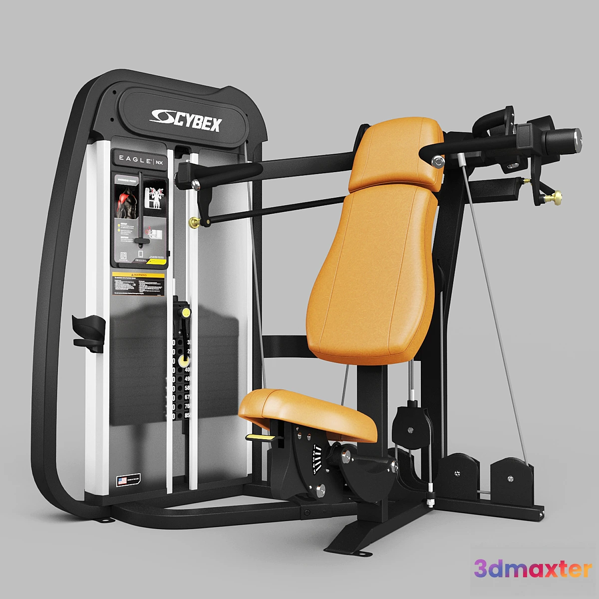 1298059 - Cybex Strength Training Equipment 3D Max