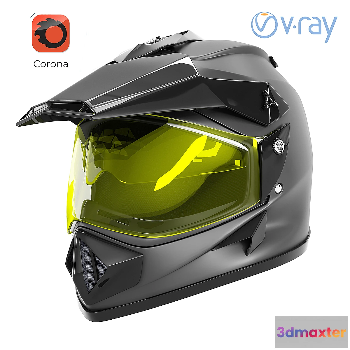 1302626 - Off road helmet 3D Max
