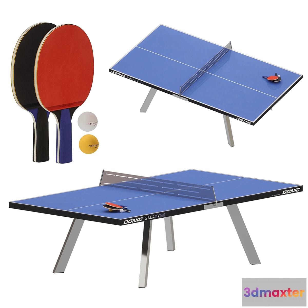 1308826 - Street Ping Pong 3D Max