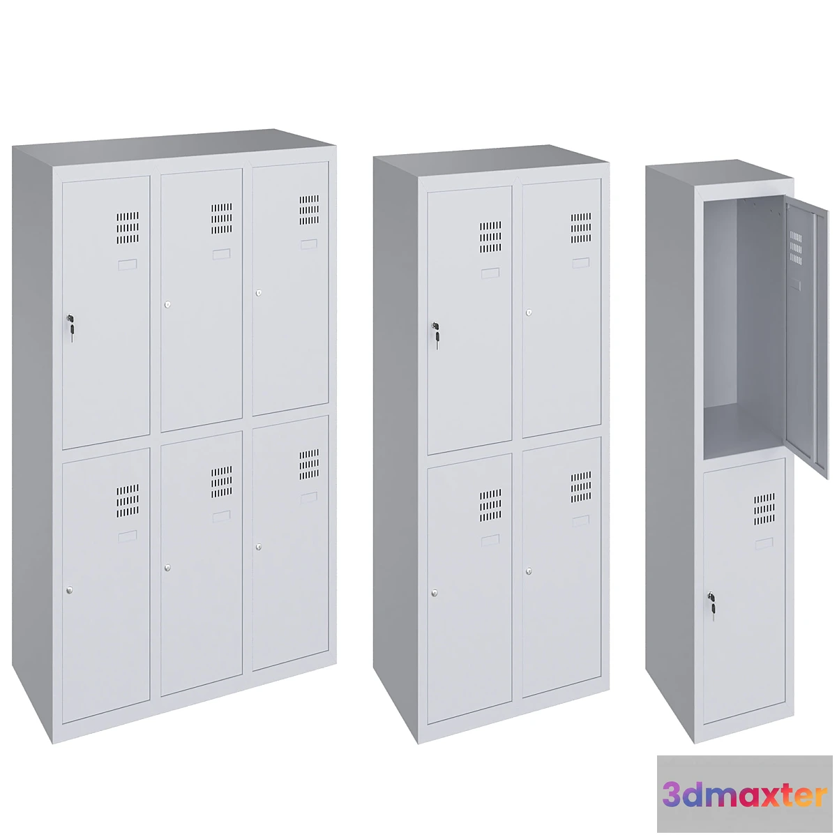 1327867 - Locker for Dressing Room 3D Max