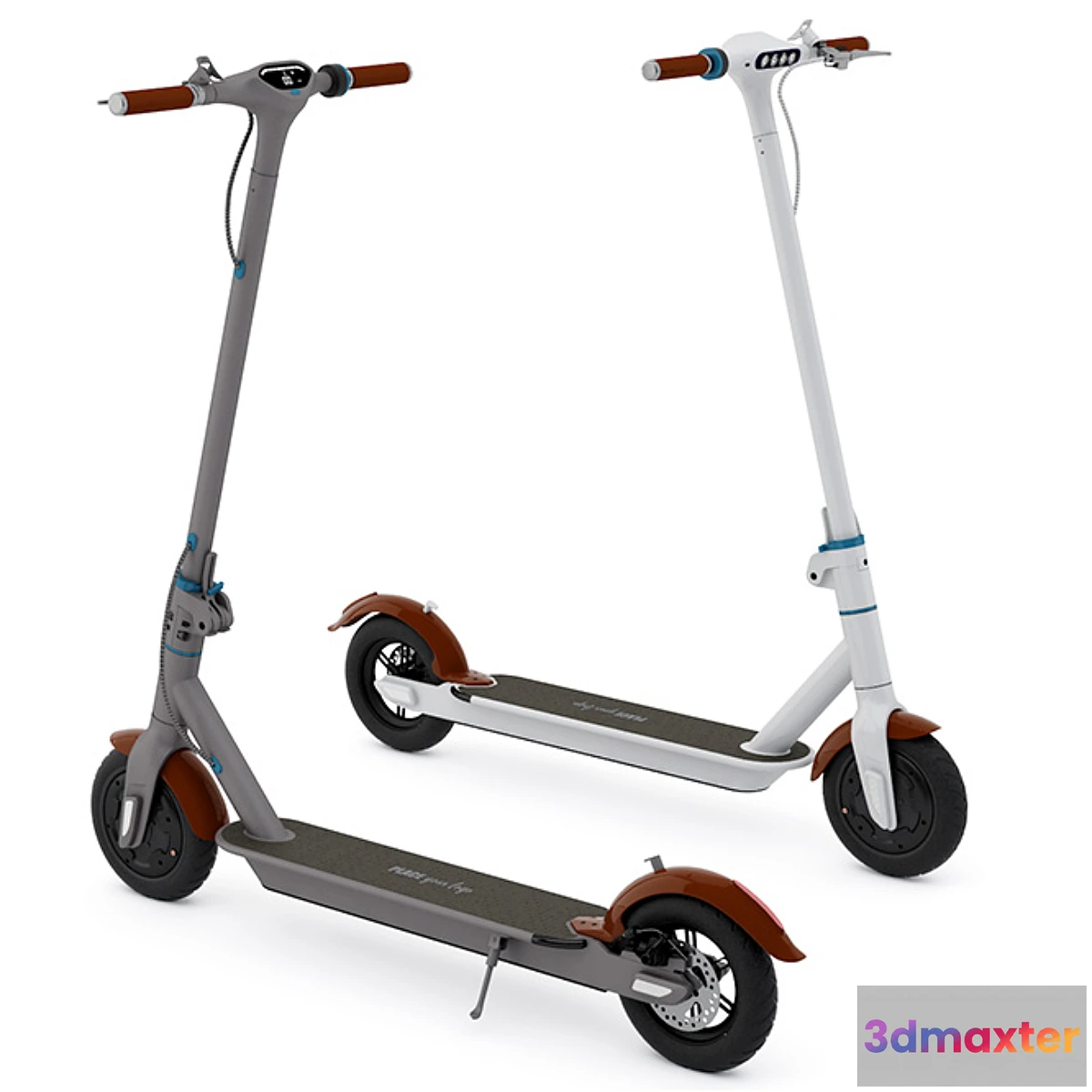 1327942 - Electric Scooter 3D Max