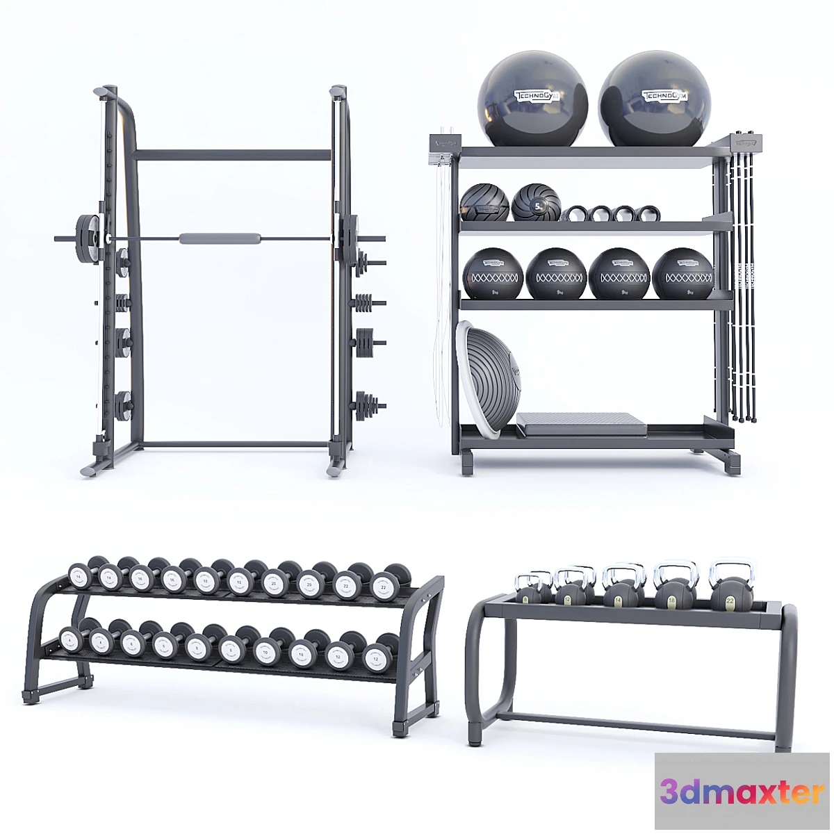 1328367 - GYM GALLERY 3D Max