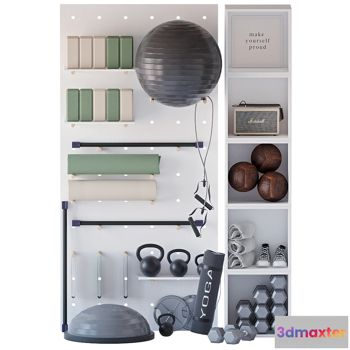 1330041 - Home gym - No.3 3D Max