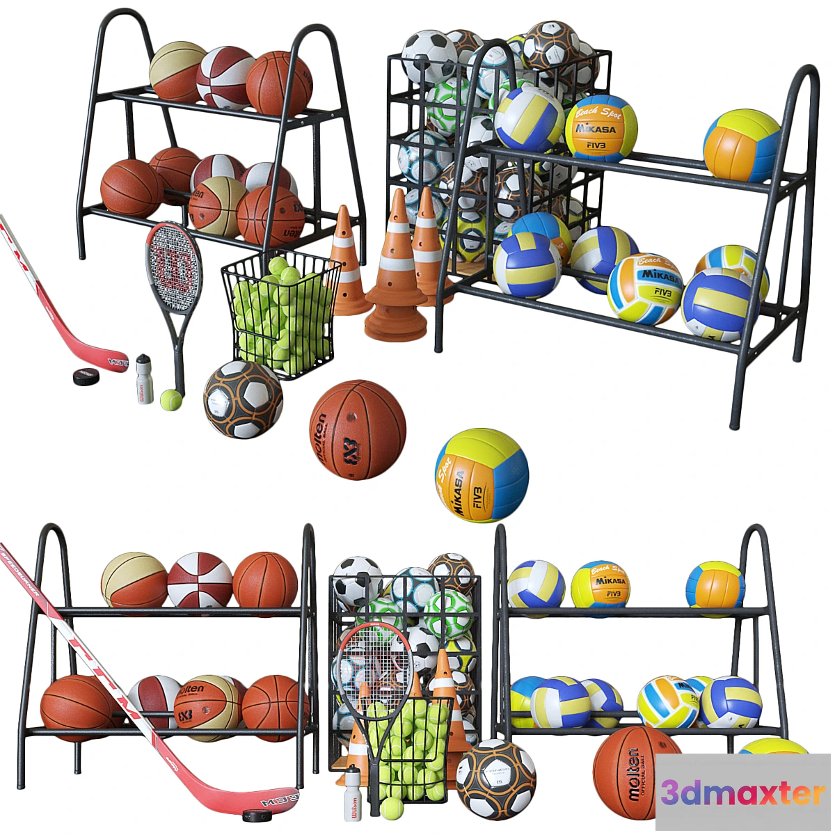 1332019 - Sports Equipment 3D Max