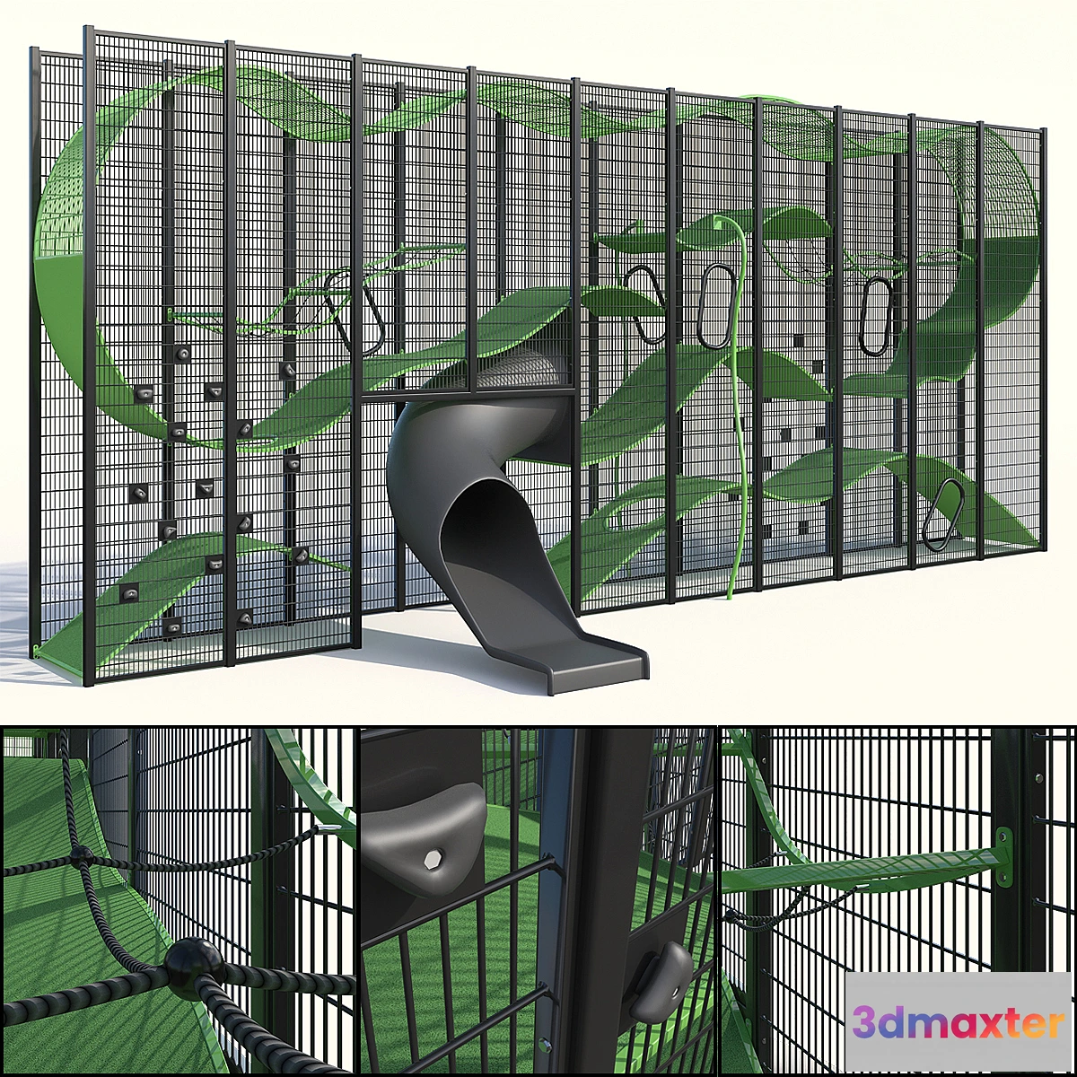 1335596 - Wall Holla Playground 3D Max