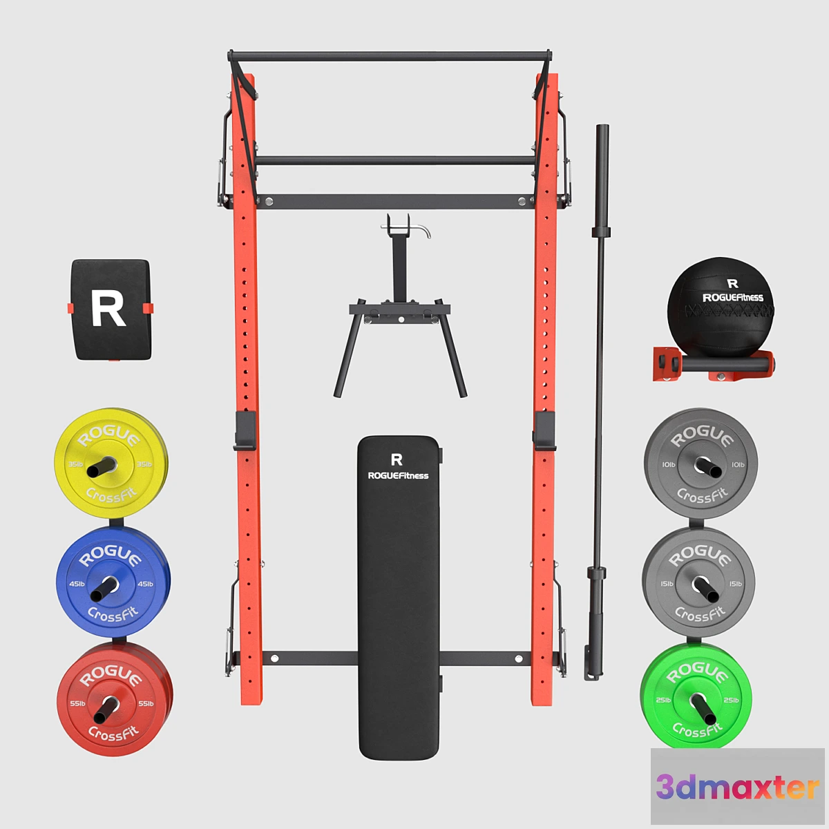 1335721 - Home Hall CrossFit 3D Max