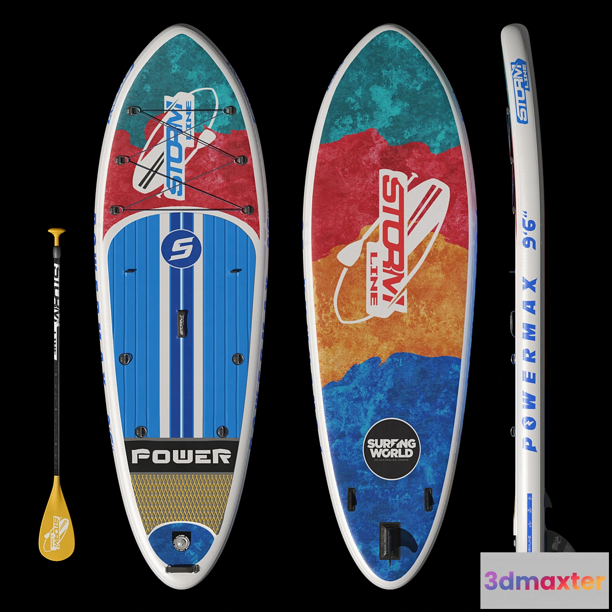 1336270 - Sup board 3D Max