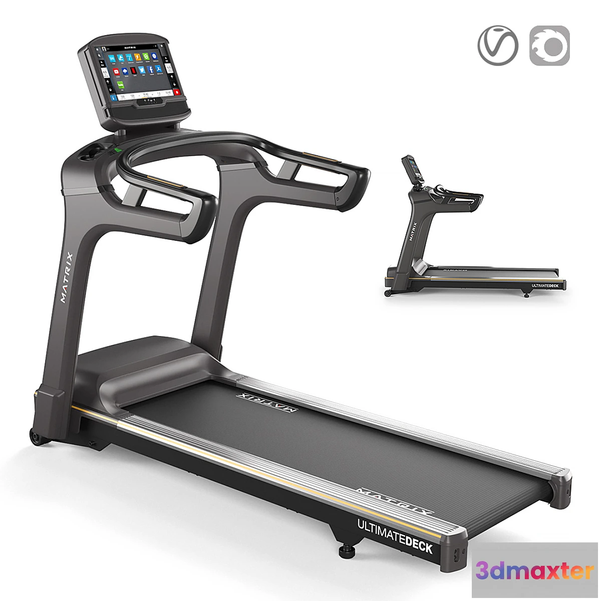 1346727 - Treadmill Matrix T75 XIR 3D Max